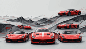 Illustrazione della Motor Valley, sede dove trovare i contatti di CF System.